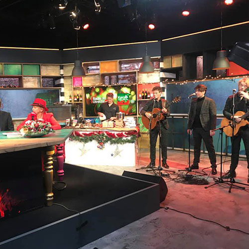 3JS en Henk Dissel in Kerstshow RTV Utrecht
