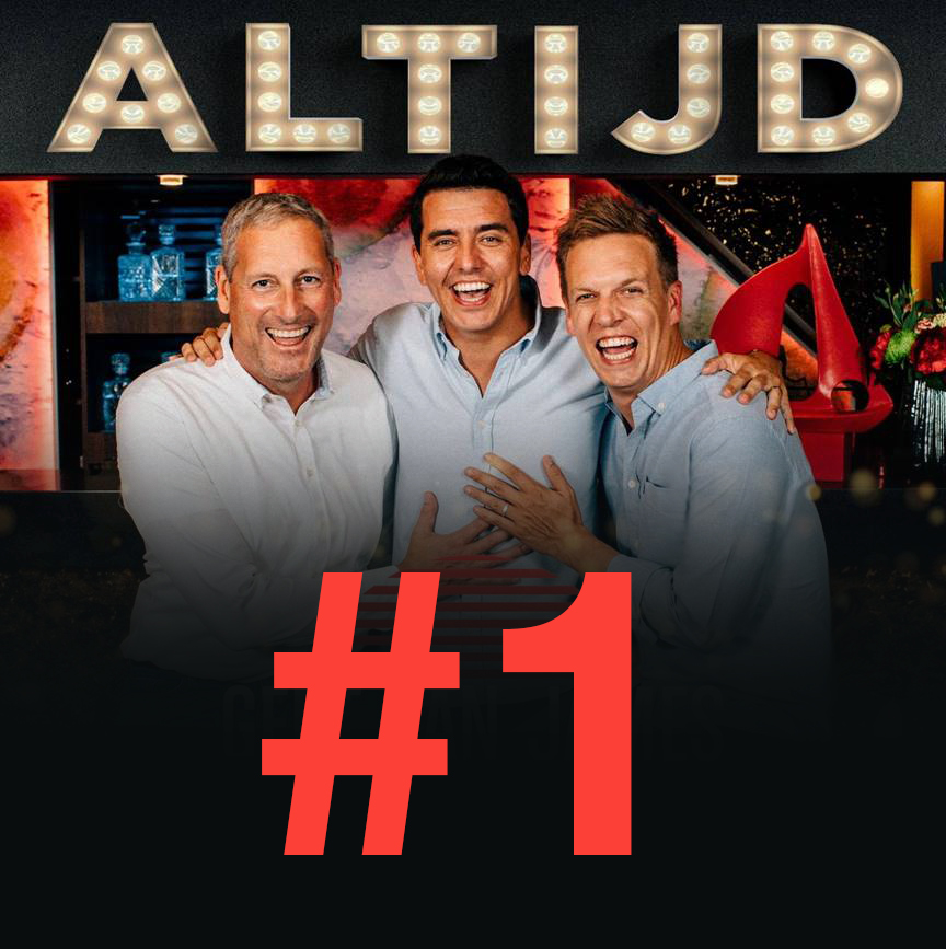 Gert Verhulst, Jan Smit en James Cooke scoren met ‘Altijd’ een officiële nummer 1-hit!