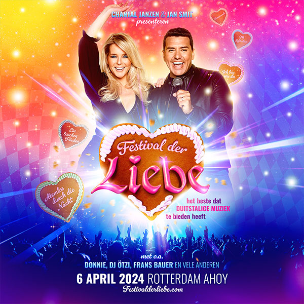 Chantal Janzen en Jan Smit organiseren eerste eigen Duitstalige muziekfestival