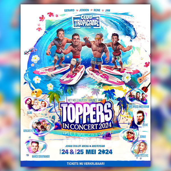 Toppers in Concert – 24 en 25 mei 2024!