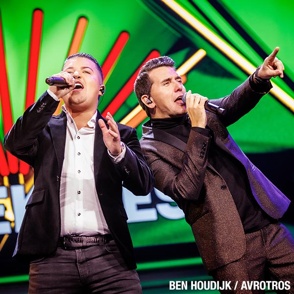 Uitzending Muziekfeest van het Jaar op 31 december